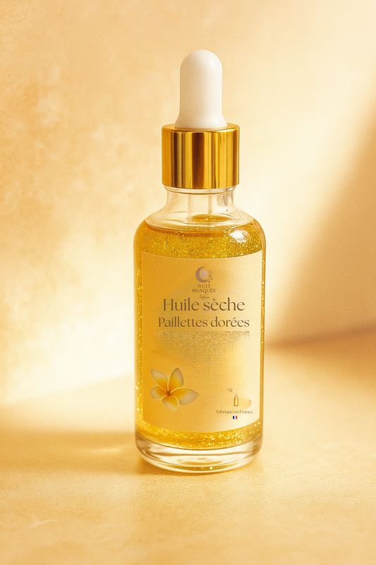 Huile Sèche Pailletée - Musc Tahara