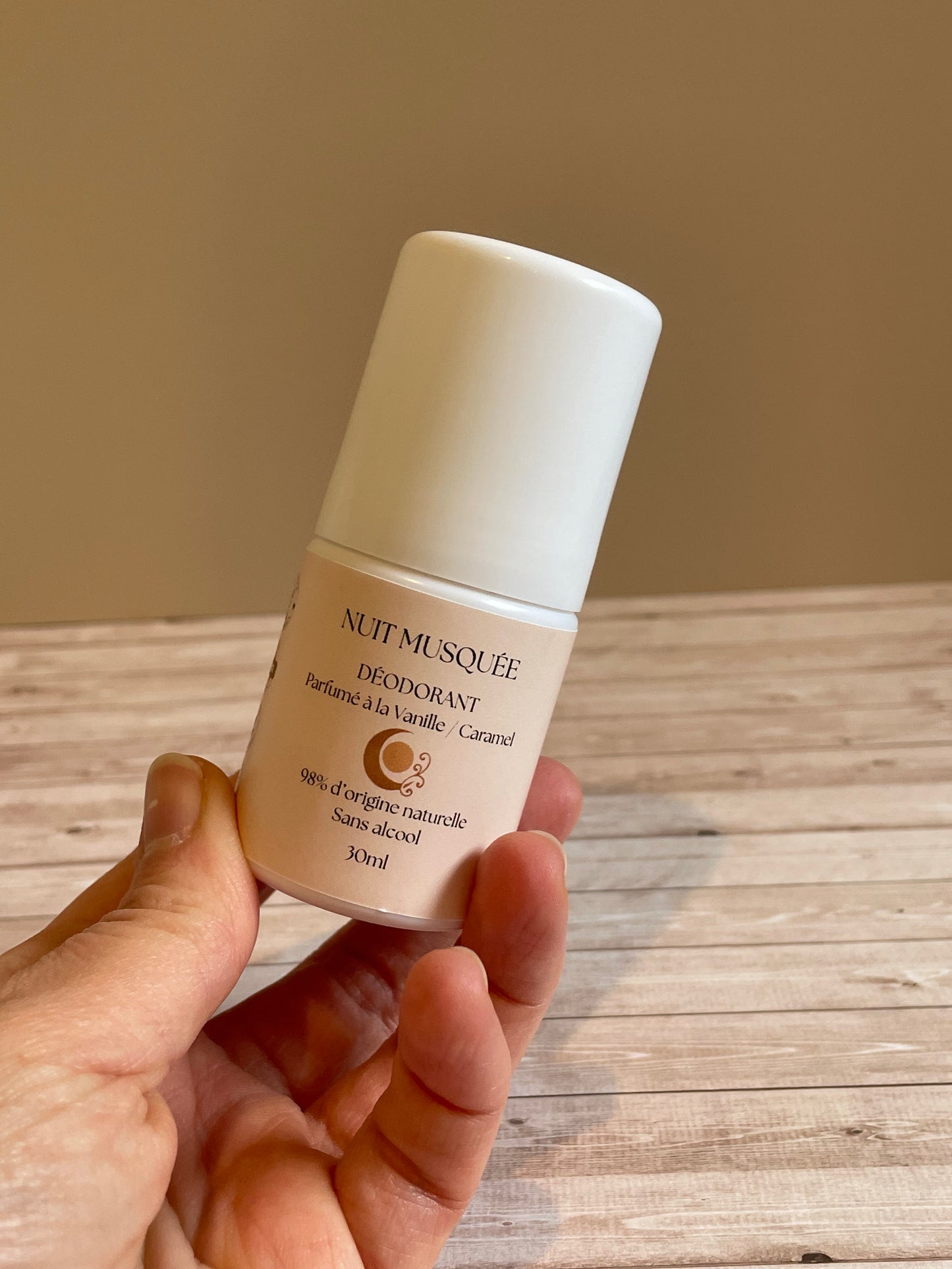 Déodorant Vanille et Caramel