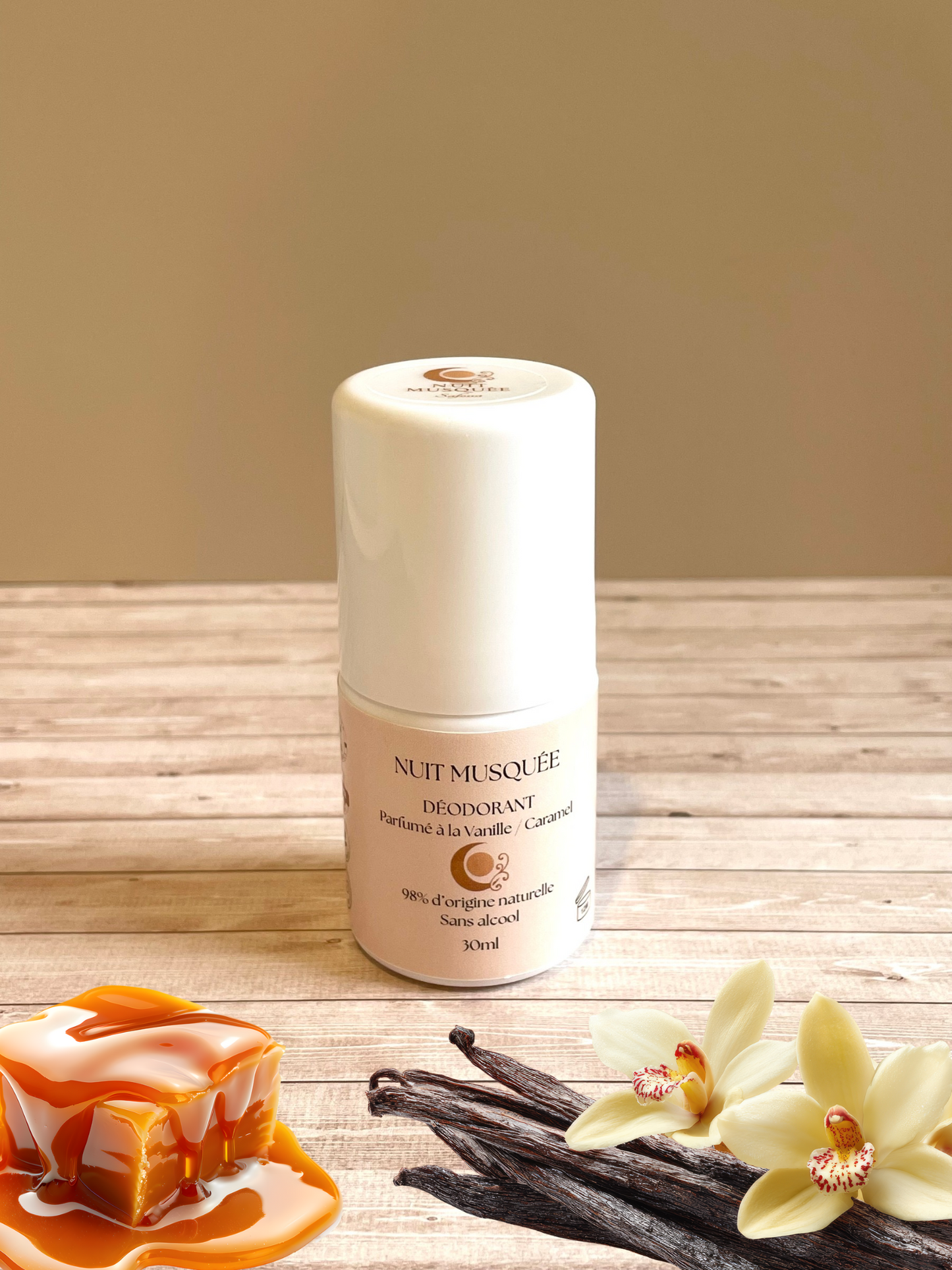 Déodorant Vanille et Caramel