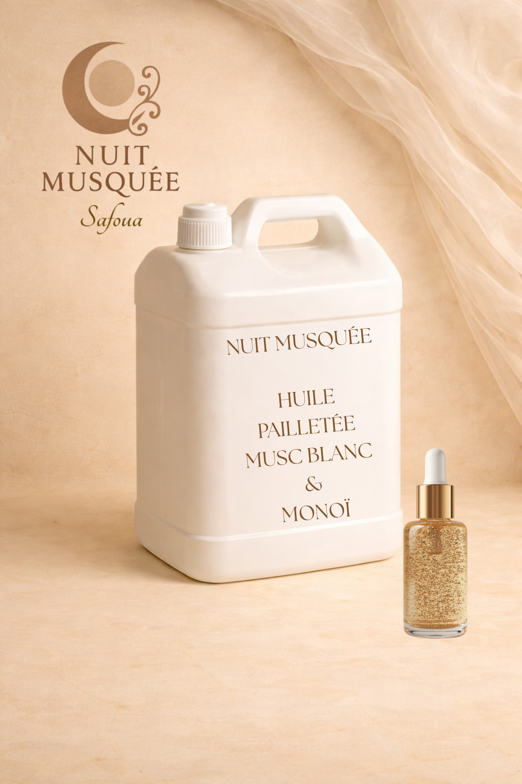 Huile Sèche Pailletée 1L